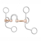 Short Shank Correctional Bit with Copper Mouthpiece - FG Pro Shop Inc.